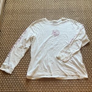 Metallica White Long Sleeve Tee with Graphic Print size XL